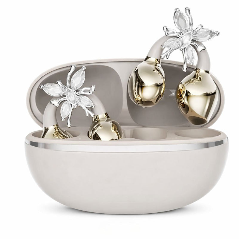 Écouteurs boucle d’oreille papillon