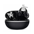 Écouteurs boucle d’oreille papillon noir